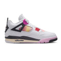 Men's Jordan 4 Retro "Comic" Off White/Fire Pink-Anthracite (JA1135 100)