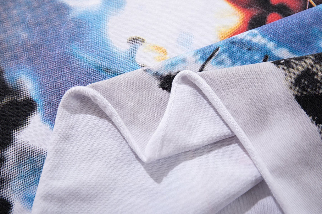 MAJESTIK Cherub Graphic Short-Sleeve T-Shirt